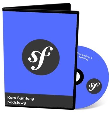 Kurs Symfony 4 - podstawy - DVD