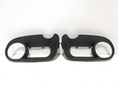 Volkswagen touareg 02-06r рамка противотуманной фары решётка радиатора фото №1