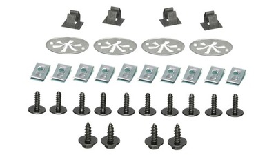 Audi a3 golf iv bora набор клипсы защита двигателя фото №1