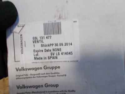 Клапан egr 03l131477 новый оригинал фото №1