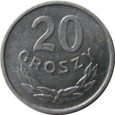 20 GROSZY 1965 - POLSKA - STAN (1-) - K650