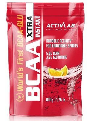 ACTIVLAB BCAA XTRA 800g GLUTAMINA AMINOKWASY SMAKI