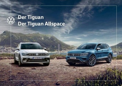 VOLKSWAGEN VW TIGUAN PROSPEKT MODEL 2020 AUSTRIA  