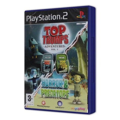 TOP TRUMPS HORROR & PREDATORS PS2