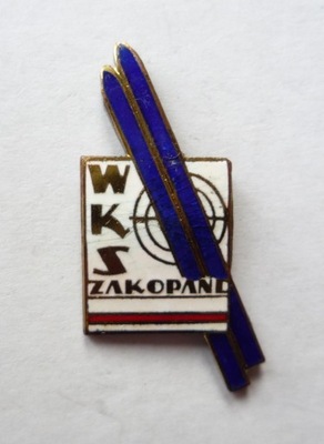 odznaka WKS ZAKOPANE - na śrubę