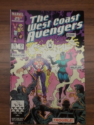 THE WEST COAST AVENGERS No.12, 1986