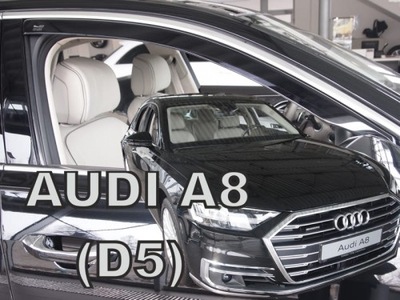 DEFLECTORES VENTANAS LATERALES AUDI A8 D5 2017-... PARTE DELANTERA  