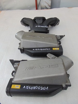 Mercedes w204 труба всасывающая корпус фильтр a1560900401 фото №1