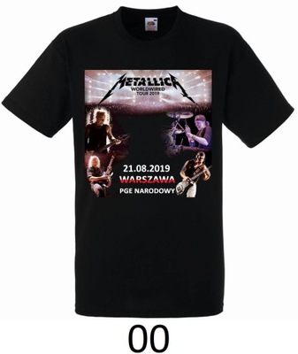 Metallica T-Shirt Koszulka 26 Wzorów Okazja! M