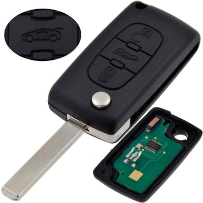 Ключ pilot do peugeot 407 2004-2008 фото №1