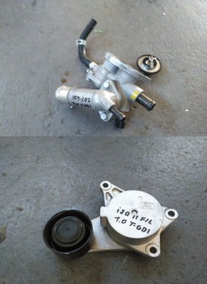 Hyundai i20 ii lift 2018- 1.0t натягувач ремінь фото №1