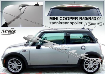 Спойлер спойлер do mini cooper r50, r53 hb 2001-- фото №1
