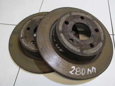Диск тормозная задняя 280 c-max mk2 c-max grand фото №1