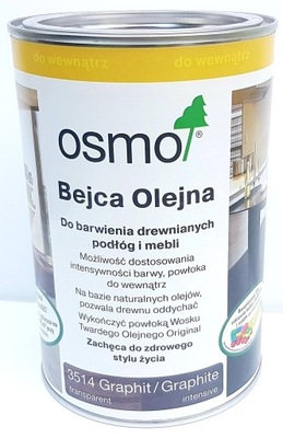 Osmo 3514 BEJCA OLEJNA 0,125l GRAFIT