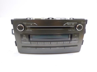 Радіо toyota auris i 2007-2010 86120-02521 фото №1