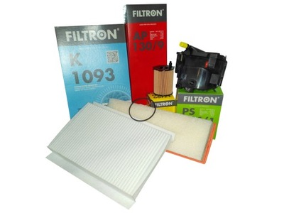 Набор фильтров do citroen c2 c3 picasso c4 1.6hdi фото №1