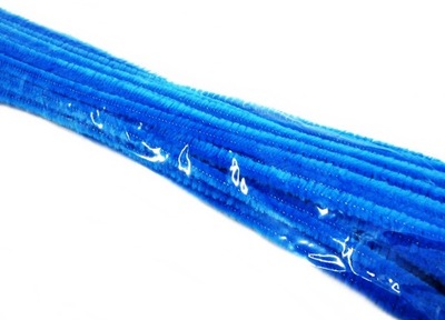 Druciki kreatywne BREWIS drut druty niebieskie