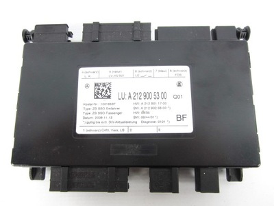 Модуль сиденье правый mercedes w212 фото №1