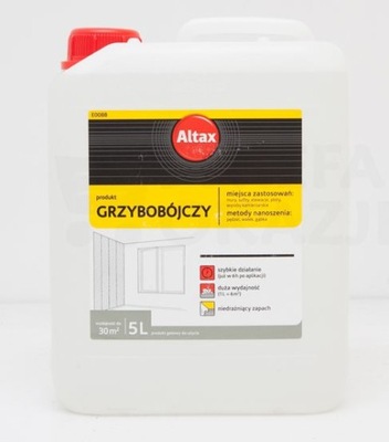 ALTAX Grzybobójczy środek preparat na grzyba 5 L