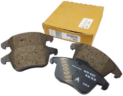 Citroen ds4 ds5 2.0hdi тормозные колодки тормозные перед оригинальный номер фото №1