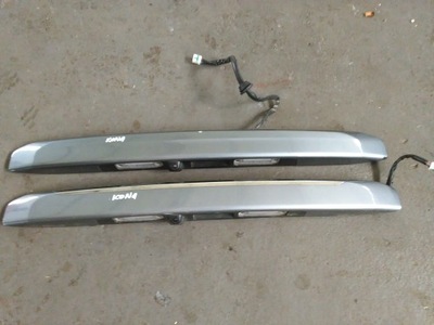 Hyundai kona молдинг накладка крышки спойлер задняя фото №1