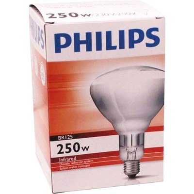 Promiennik Infrared Philips 250 W biały