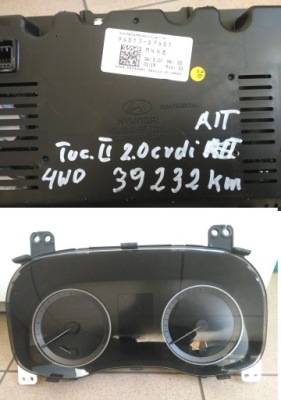 Hyundai tucson ii 2015- 2.0 crdi a/t 4wd счетчик фото №1