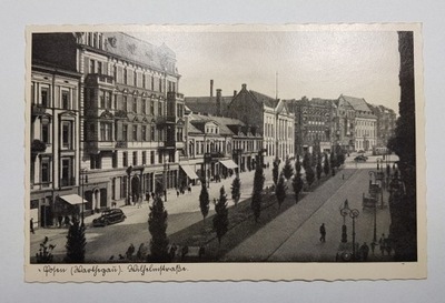 POZNAŃ Wilhelmstrasse OKUPACJA 1941