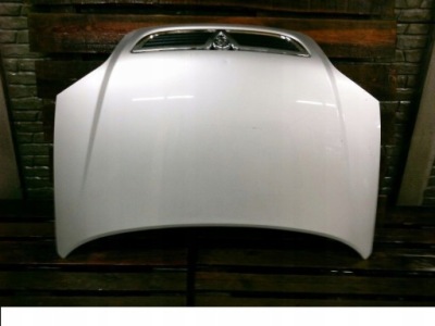 Капот opel vectra c signum przedlift z157 серебристый фото №1