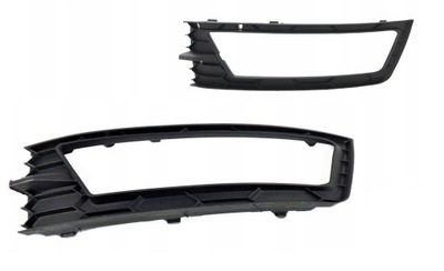 Решётка радиатора решётка радиатора w бампере левая skoda rapid 2012-2018 фото №1