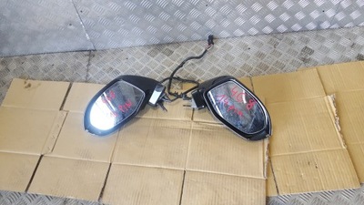 Audi a7 4g8 дзеркало праве 14pin чорні фото №1