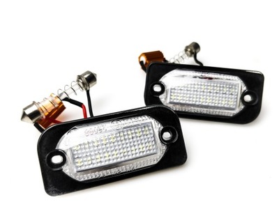 Led ліхтарі підсвітка mercedes w203 coupe фото №1