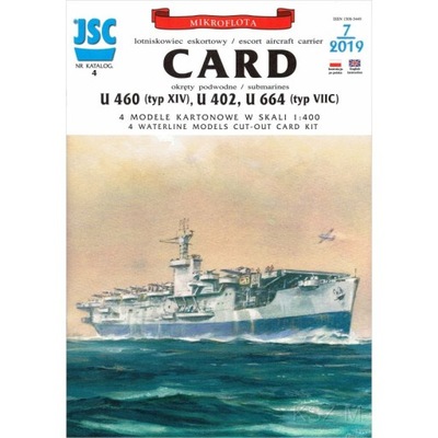JSC-004 - Amerykanski lotniskowiec CARD 1:400