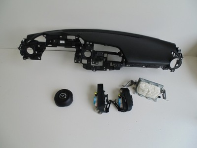 Mazda mx5 16r приборная панель консоль подушка безопасности подушки безопасности ремни фото №1