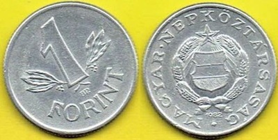 Węgry - 1 Forint 1982 r.