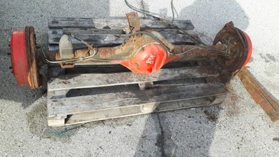 Mitsubishi l200 2.5 td мост задний фото №1