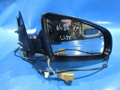 Дзеркало правий перед audi a4 b7 2004-2008r. lz9y фото №1