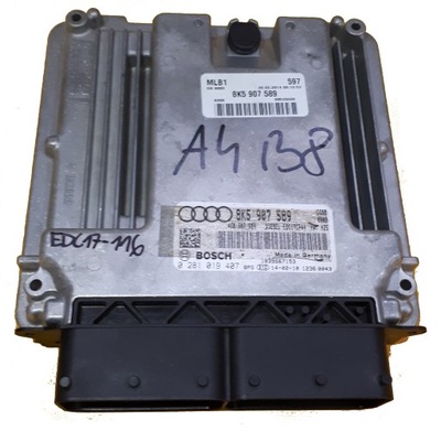 ECU AUDI A4 Q5 3.0 8K5907589 0281019407