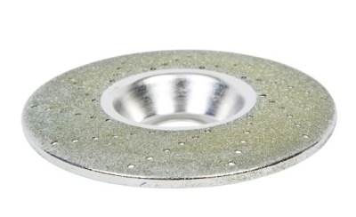 DIAMANTOVÝ KOTÚČ NA LEŠTENIE ŽULA 115MM + 100