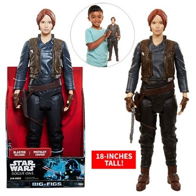 STAR WARS JYN ERSO DUŻA RUCHOMA FIGURKA ~50cm