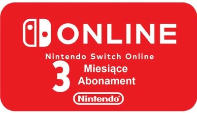 Nintendo Switch Online 3 miesiące /month eShop Kod