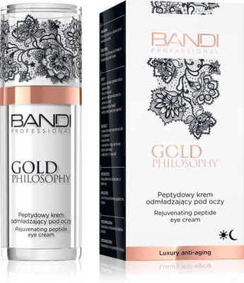 BANDI GOLD PHILOSOPHY PEPTIDOVÝ OČNÝ KRÉM 30ML