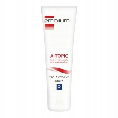 Emolium, A-Topic, Trójaktywny krem, 50 ml