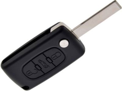 Ключ pilot корпус citroen c2 c3 c4 c5 c6 c8 фото №1