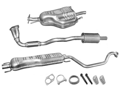 OPEL ZAFIRA A 1.6 1.8 ГЛУШИТЕЛЬ (ГОД 1999-2000) '