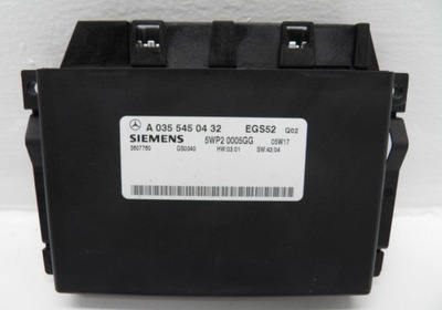 Блок керування коробки mercedes w211 4matic a0355450432 фото №1