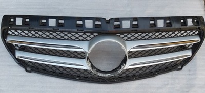 Mercedes a-klasa w176 решётка радиатора решётка радиатора хром фото №1