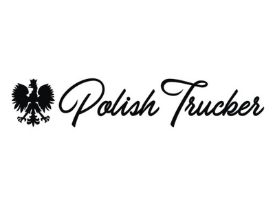 Naklejka na tira busa Polish Trucker Driver WZORY