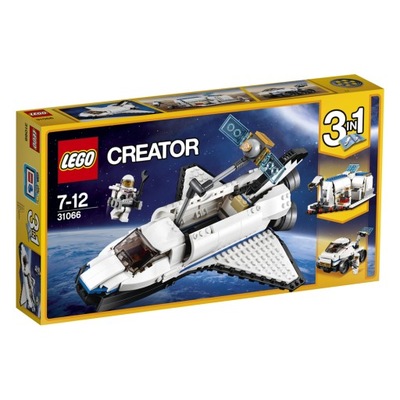 LEGO CREATOR ODKRYWCA Z PROMU KOSMICZNEGO 31066