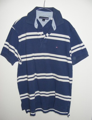 TOMMY HILFIGER koszulka polo R M wada